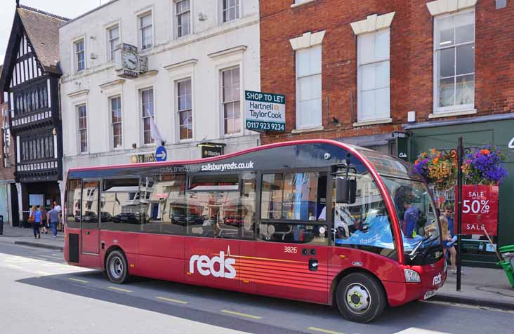 Salisbury Reds Optare Solo SR 3826